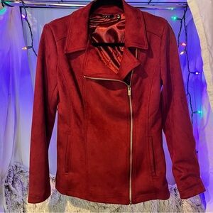 Luxurious Iman Red Jacket Size X-Small